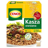 CENOS HAFERGRÜPSE 400 G (4 BEUTEL) 12 STÜCK